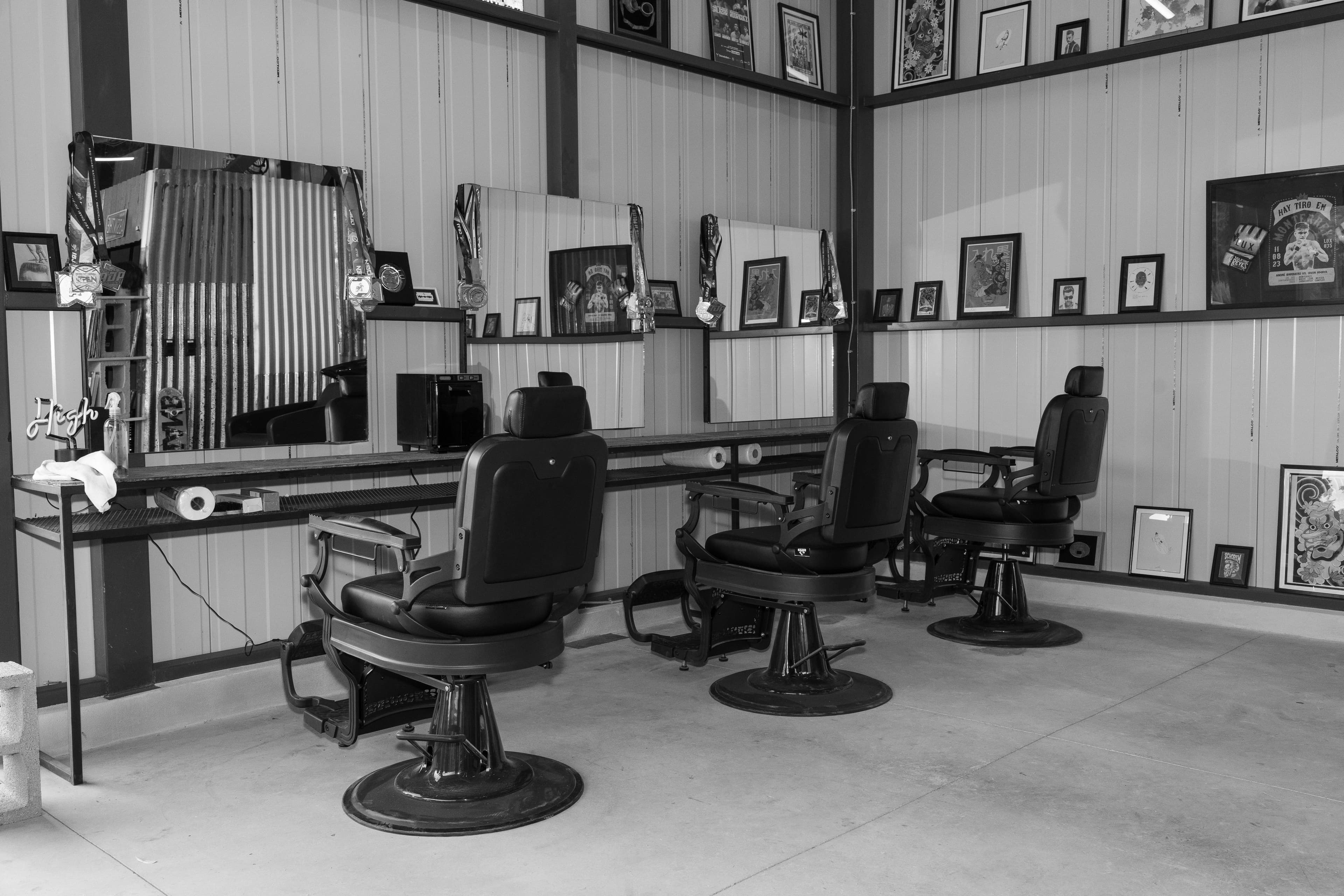 Sillones de barbería